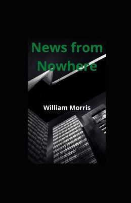 Book cover for News from Nowhere illustrated