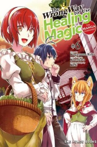 Cover of The Wrong Way to Use Healing Magic Volume 6: The Manga Companion