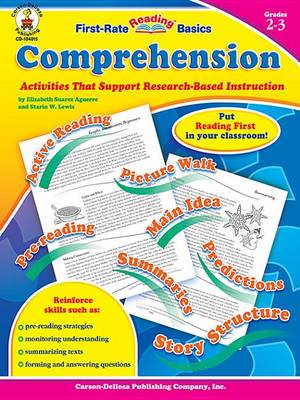 Book cover for Comprehension, Grades 2 - 3