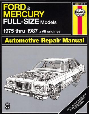 Book cover for Ford & Mercury Full-Size (75 - 87)