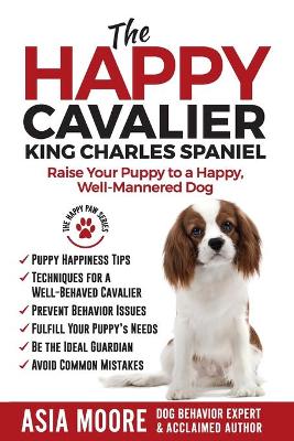 Book cover for The Happy Cavalier King Charles Spaniel