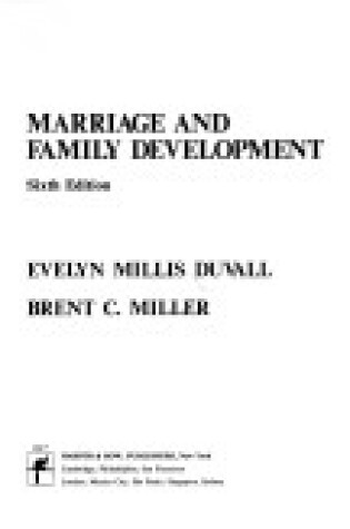 Cover of Marriage and Family Development