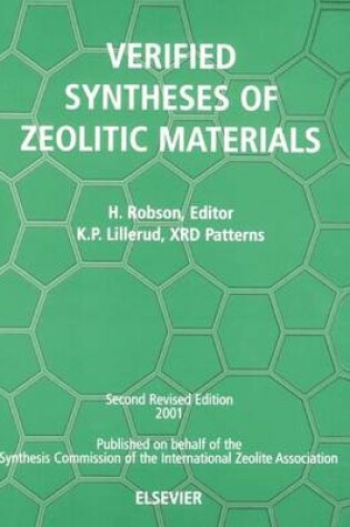 Cover of Verified Synthesis of Zeolitic Materials