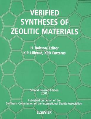 Cover of Verified Synthesis of Zeolitic Materials