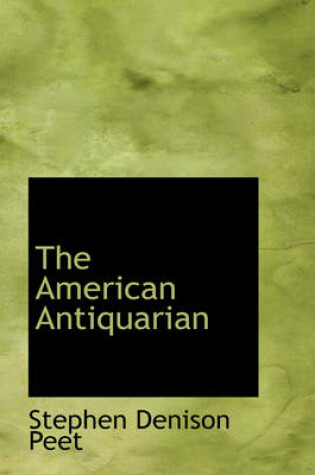 Cover of The American Antiquarian