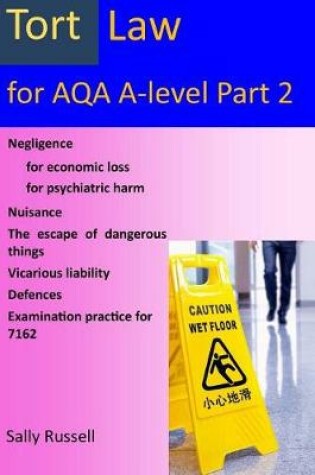 Cover of Tort Law for AQA A-Level Part 2