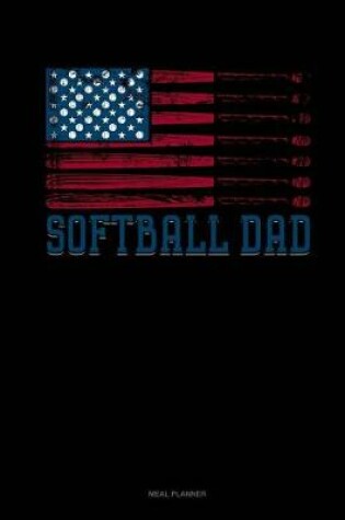 Cover of Softball Dad American Flag
