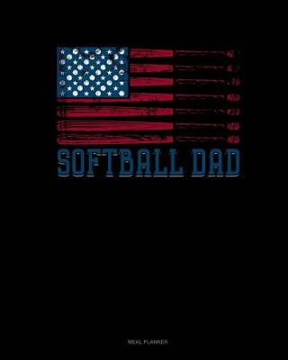 Book cover for Softball Dad American Flag