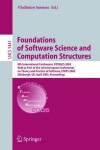 Book cover for Foundations of Software Science and Computational Structures