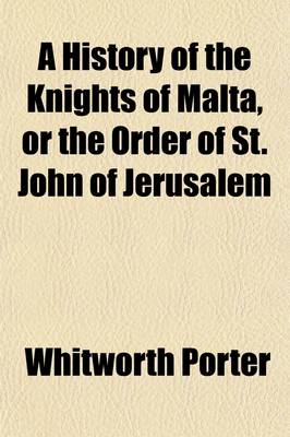 Book cover for Order of St. John of Jerusalem