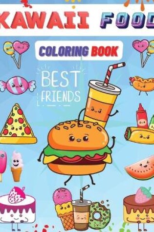 Cover of Kawaii Food Coloring Book