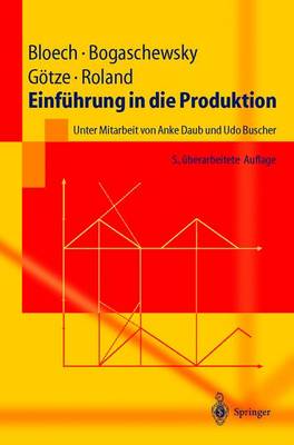 Cover of Einfuhrung in Die Produktion