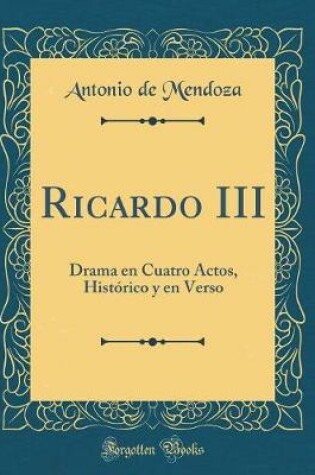 Cover of Ricardo III