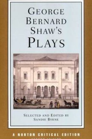 Cover of George Bernard Shaw's Plays