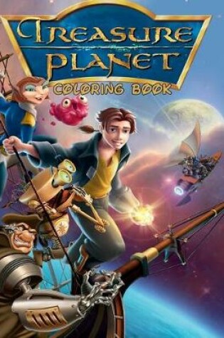 Cover of Treasure Planet Coloring Book