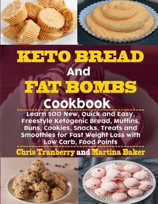 Book cover for Keto Bread and Fat Bombs Cookbook