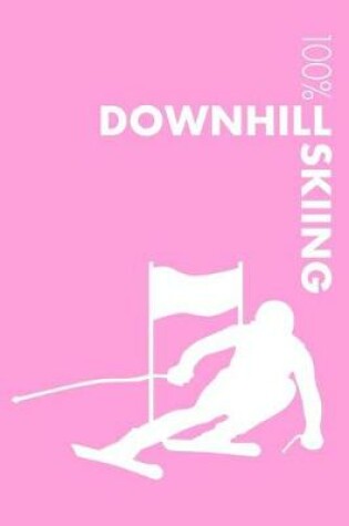 Cover of Womens Downhill Skiing Notebook