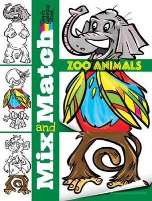 Cover of Mix and Match Zoo Animals