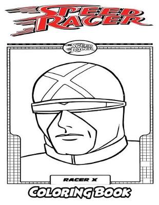 Book cover for Speed Racer Coloring Book