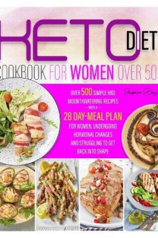 Cover of keto diet for women over 50 Cookbook