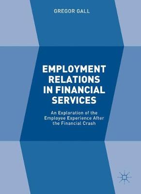 Book cover for Employment Relations in Financial Services