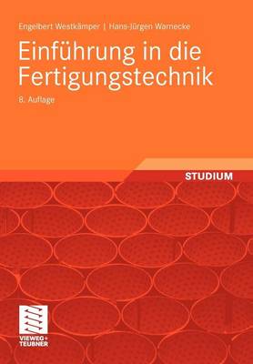 Book cover for Einfuhrung in Die Fertigungstechnik