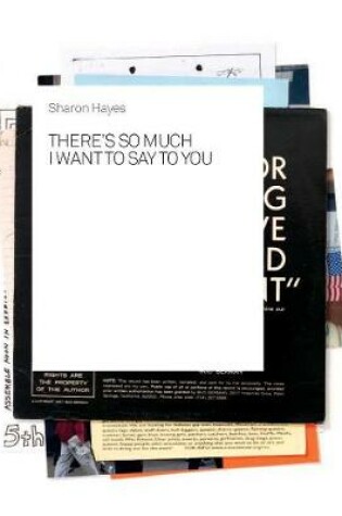 Cover of Sharon Hayes