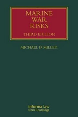 Cover of Marine War Risks