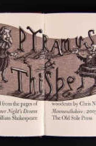 Cover of Pyramus and Thisbe