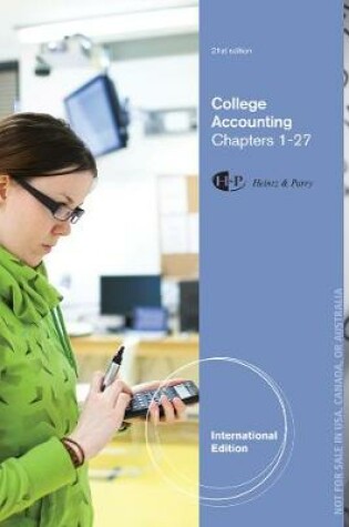 Cover of College Accounting, Chapters 1-27, International Edition