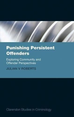 Book cover for Punishing Persistent Offenders