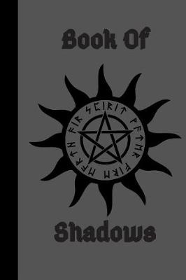 Book cover for Pagan/Wiccan Book of Shadow Notebook lined pages for spell and spiritual experience