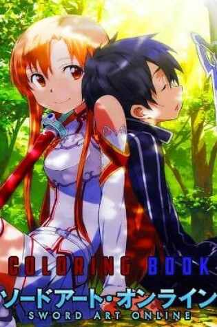 Cover of Sword Art Online Coloring Book