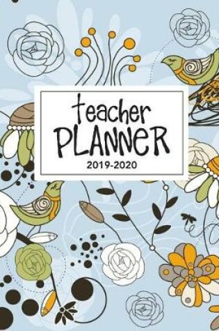 Cover of Teacher Planner Book 2019-2020