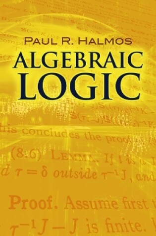 Cover of Algebraic Logic
