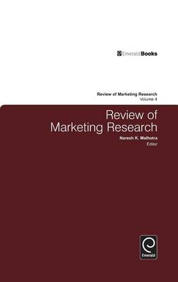 Book cover for Review of Marketing Research: Volume 4