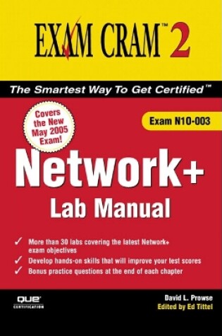 Cover of Network+ Exam Cram 2 Lab Manual