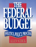 Book cover for The Federal Budget, 1994-95