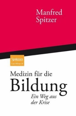 Cover of Medizin Fur Die Bildung