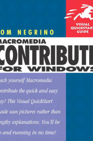 Cover of Macromedia Contribute for Windows