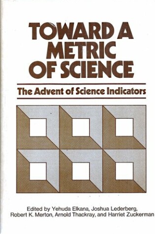 Cover of Toward a Metric of Science