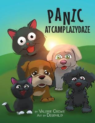Book cover for Panic at Camp LazyDaze