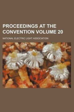 Cover of Proceedings at the Convention Volume 20