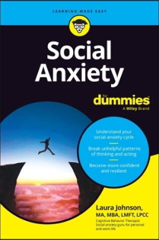 Cover of Social Anxiety For Dummies