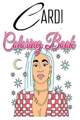 Book cover for Cardi Coloring Book