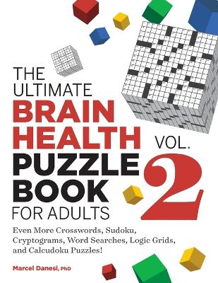 Cover of The Ultimate Brain Health Puzzle Book for Adults, Vol. 2