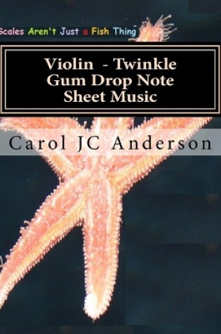 Cover of Violin Twinkle Gum Drop Note Sheet Music