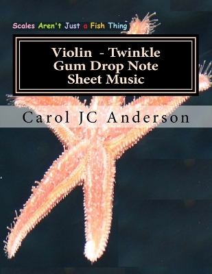 Book cover for Violin Twinkle Gum Drop Note Sheet Music