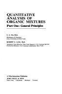 Book cover for Quantitative Analysis of Organic Mixtures