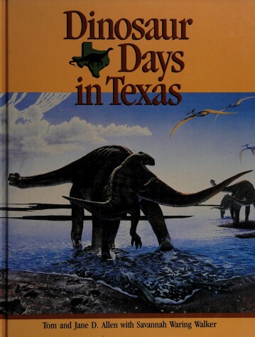 Book cover for Dinosaur Days in Texas